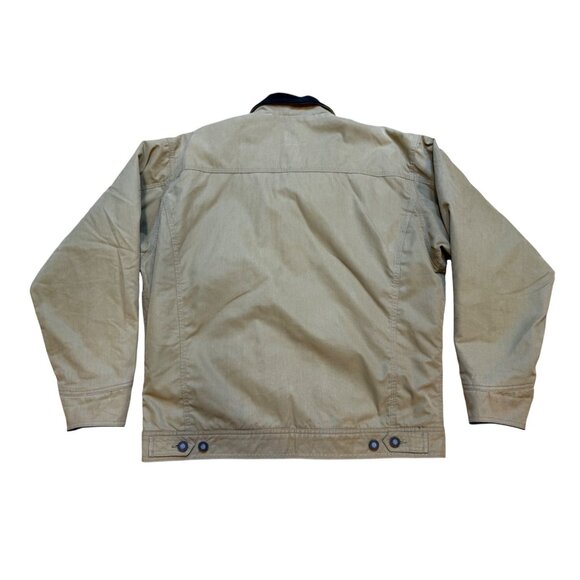 Vintage Patagonia Mens Medium Nuevo Range Coat Corduroy Collar Aztec Fleece Line - Picture 3 of 14